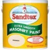 Sandtex Magnolia Smooth Masonry Paint, 2.5L