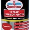 Sandtex Pillar Box Red Gloss Exterior Metal & Wood Paint, 750ml -Rust-Oleum Shop sandtex pillar box red gloss exterior metal wood paint 750ml5010131460432 08c bq
