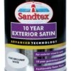 Sandtex Pure Brilliant White Satinwood Exterior Metal & Wood Paint, 750ml -Rust-Oleum Shop sandtex pure brilliant white satinwood exterior metal wood paint 750ml5010131536700 08c bq