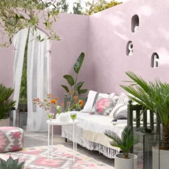 Sandtex Somerset Pink Matt Masonry Paint, 5L Tub -Rust-Oleum Shop sandtex somerset pink matt masonry paint 5l tub5010131502538 02i bq