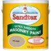 Sandtex Ultra Smooth Mid Stone Brown Smooth Masonry Paint, 2.5L -Rust-Oleum Shop sandtex ultra smooth mid stone brown smooth masonry paint 2 5l5010131460753 08c bq
