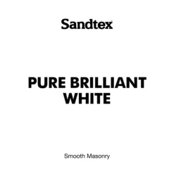 Sandtex Ultra Smooth Pure Brilliant White Masonry Paint, 5L -Rust-Oleum Shop sandtex ultra smooth pure brilliant white masonry paint 5l5010131461293 01t bq