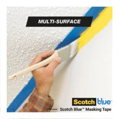 ScotchBlue Blue Masking Tape (L)41m (W)24mm, Pack Of 3 -Rust-Oleum Shop scotchblue blue masking tape l 41m w 24mm pack of 34054596722002 01i