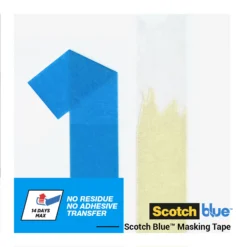 ScotchBlue Blue Masking Tape (L)41m (W)24mm, Pack Of 3 -Rust-Oleum Shop scotchblue blue masking tape l 41m w 24mm pack of 34054596722002 02t