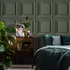 Superfresco Easy Khaki Panel Wood Effect Smooth Wallpaper -Rust-Oleum Shop superfresco easy khaki panel wood effect smooth wallpaper5011583485899 20i bq