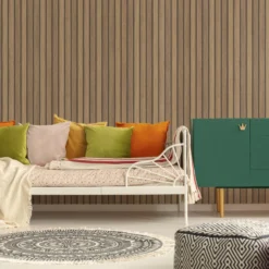 Superfresco Easy Wood Effect Smooth Wallpaper -Rust-Oleum Shop superfresco easy wood effect smooth wallpaper5011583513240 01i bq