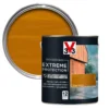 V33 Extreme Protection Teak Satin Wood Stain, 2.5L -Rust-Oleum Shop v33 extreme protection teak satin wood stain 2 5l3153895180726 02c bq
