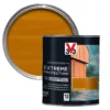 V33 Extreme Protection Teak Satin Wood Stain, 750ml -Rust-Oleum Shop v33 extreme protection teak satin wood stain 750ml3153895180658 02c bq