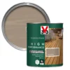 V33 High Performance Light Silver Satin Quick Dry Decking Stain, 2.5L