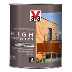V33 High Protection Mahogany Mid Sheen Wood Stain, 750ml 7 V33 High Protection Mahogany Mid Sheen Wood Stain, 750ml -Rust-Oleum Shop v33 high protection mahogany mid sheen wood stain 750ml3153895144391 08c bq