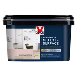V33 Renovation Bohemian Rose Satinwood Multi-surface Paint, 2L -Rust-Oleum Shop v33 renovation bohemian rose satinwood multi surface paint 2l3153895181914 08c bq