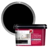 V33 Renovation Quartz Black Satinwood Cupboard & Cabinet Paint, 2L -Rust-Oleum Shop v33 renovation quartz black satinwood cupboard cabinet paint 2l3153895181112 02c bq