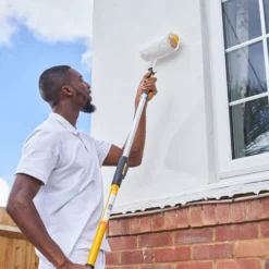 Valspar Trade Exterior Pure Brilliant White Matt Masonry Paint, 5L Tin -Rust-Oleum Shop valspar trade exterior pure brilliant white matt masonry paint 5l tin5055018189891 01i bq