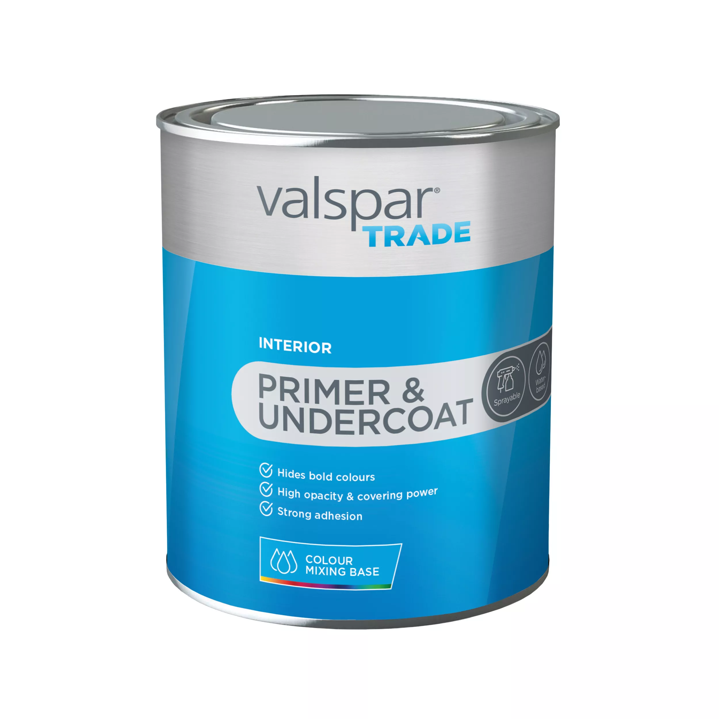Valspar Trade Wood Primer & Undercoat, 1L 3 Valspar Trade Wood Primer & Undercoat, 1L