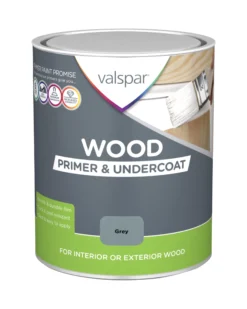 Valspar Wood Grey Wood Primer & Undercoat, 750ml